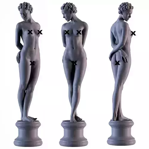 Woman Statue 3D print model
