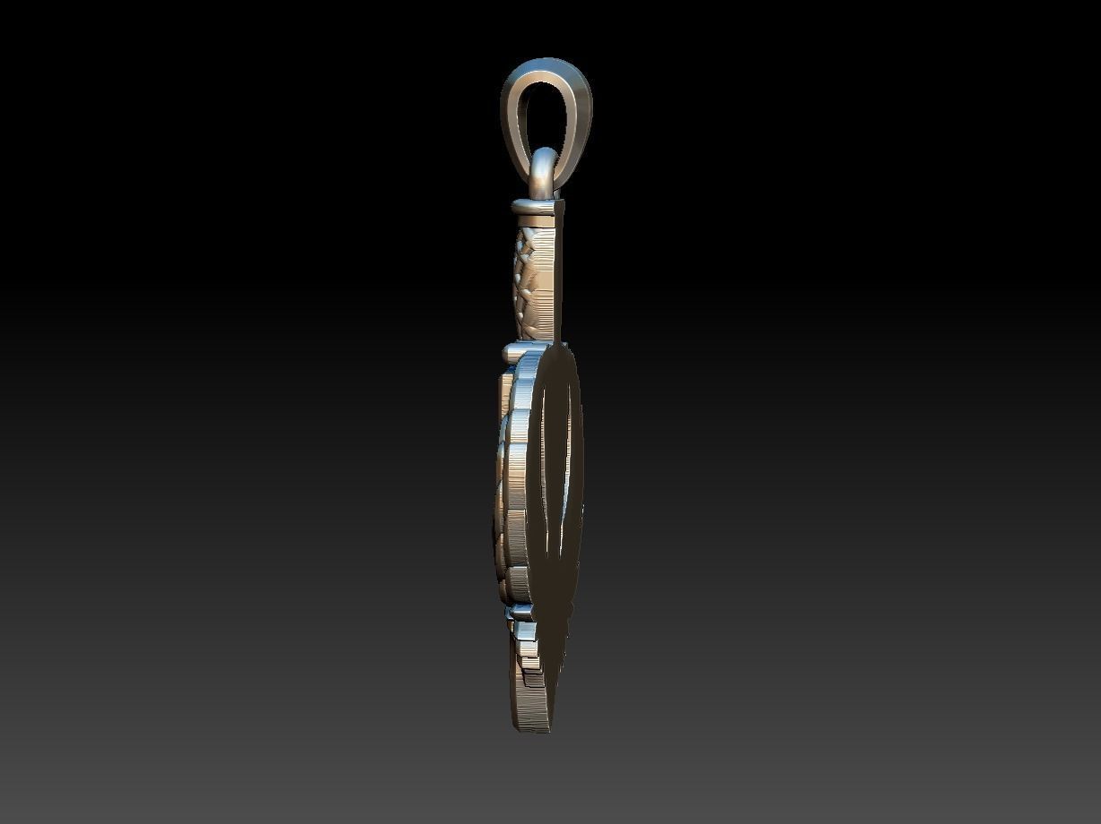 Saint Michael Shield Sword - Sao Miguel 3D print model_9