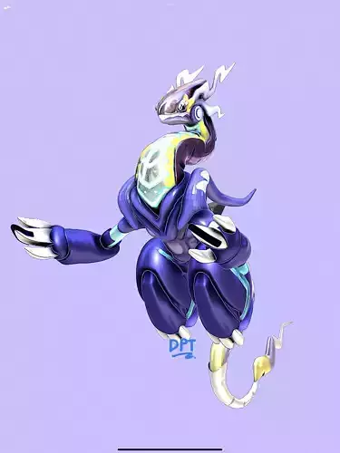 Pokemon miraidon 3D print model
