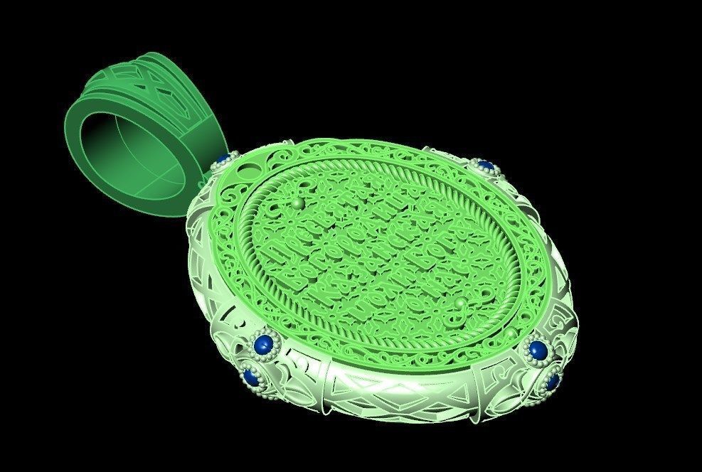 Pendant kt3 3D print model_12