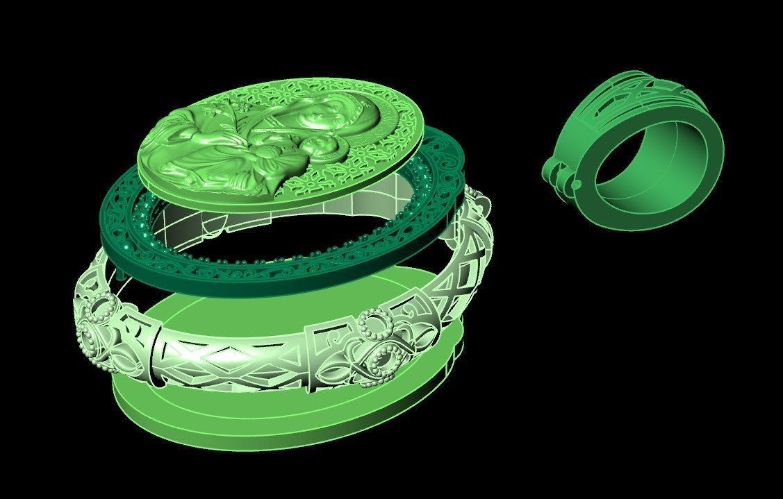 Pendant kt3 3D print model_13