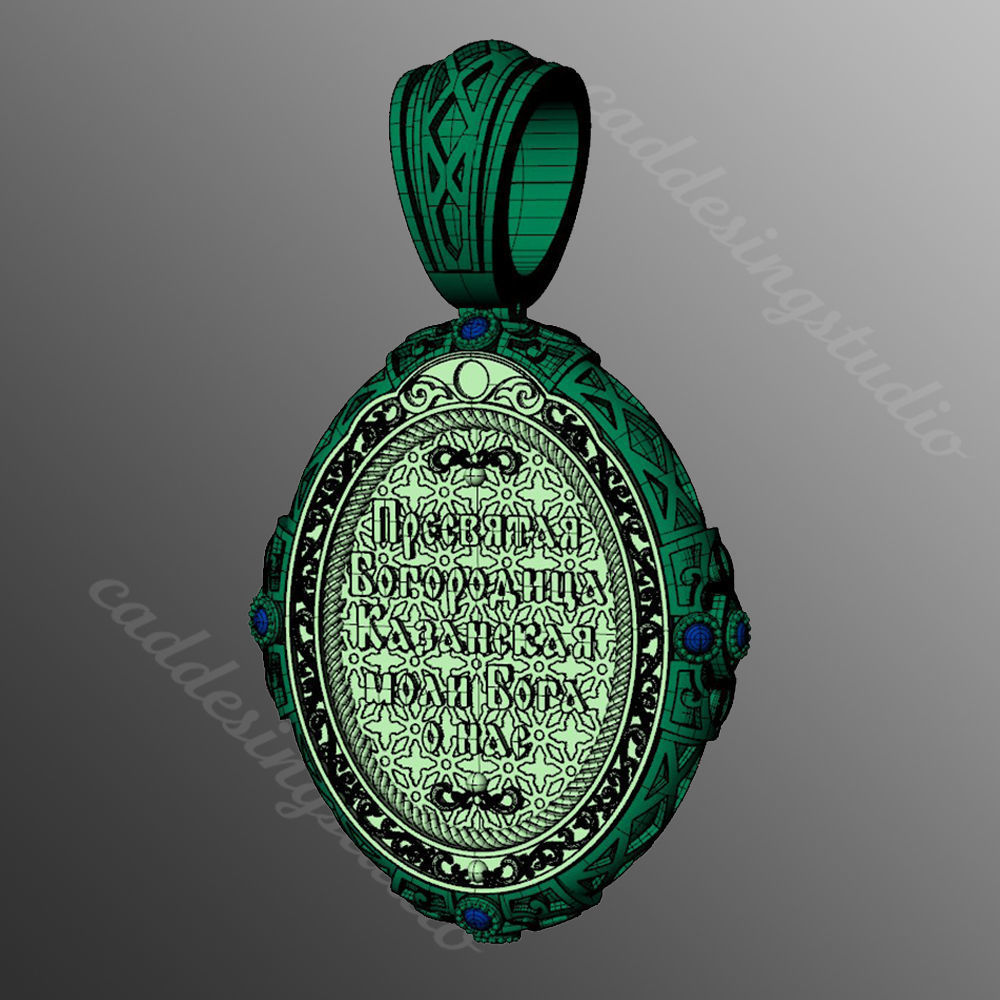 Pendant kt3 3D print model_5