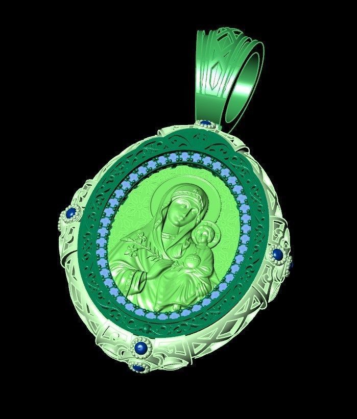 Pendant kt3 3D print model_10