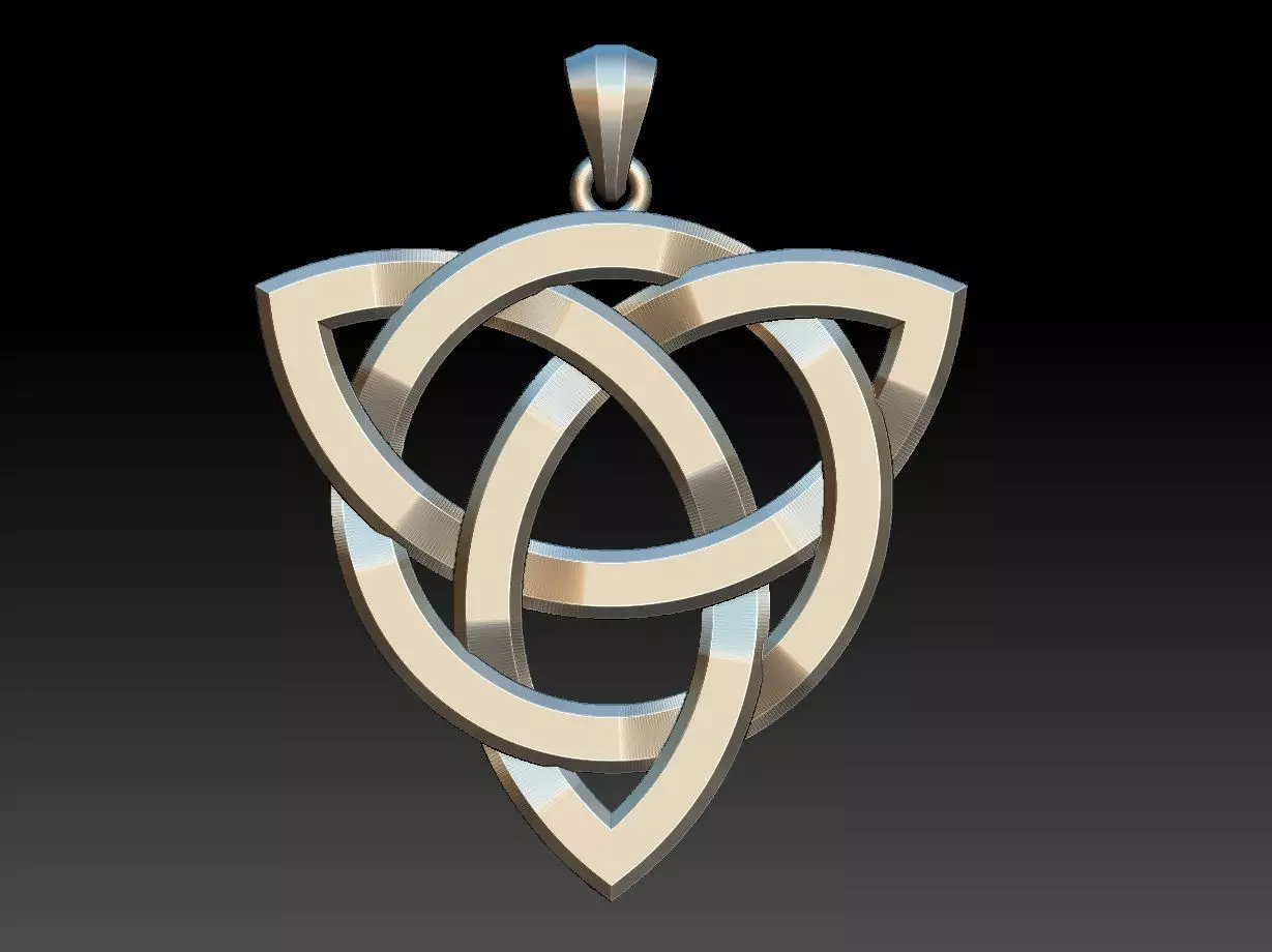 Triquette - Triqueta 3D print model_0