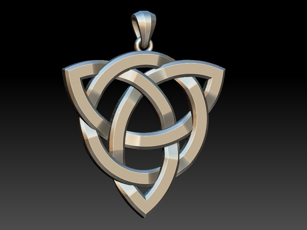 Triquette - Triqueta 3D print model_1