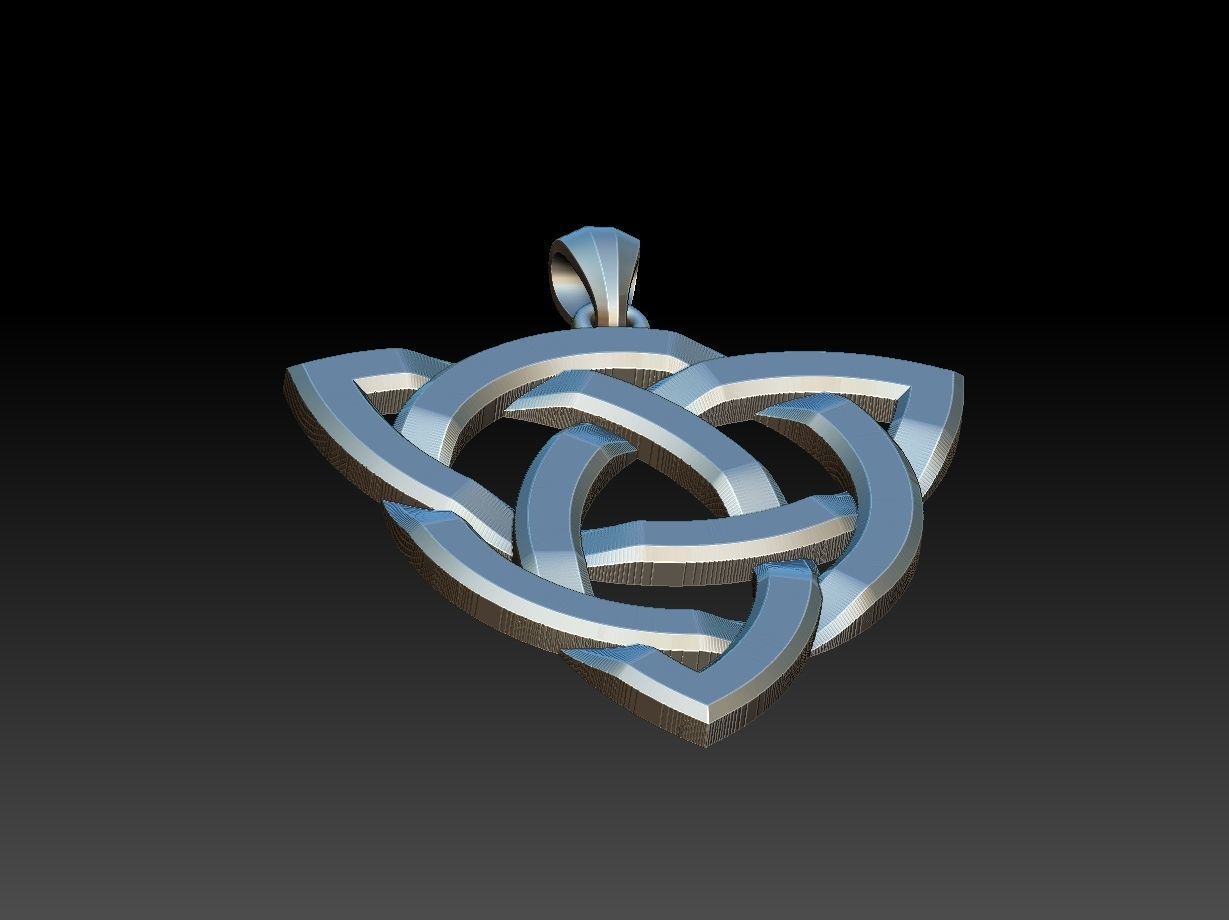 Triquette - Triqueta 3D print model_13