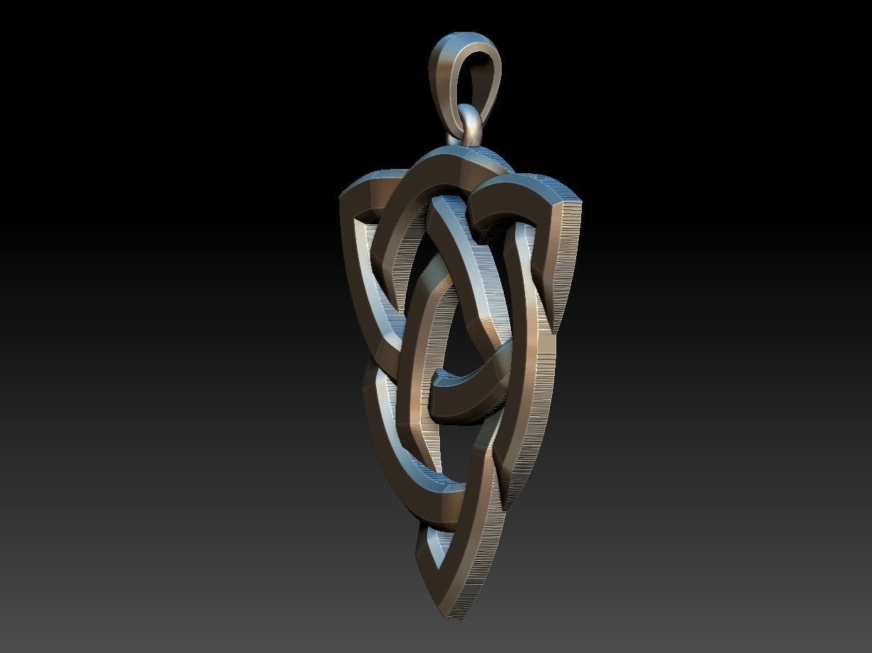 Triquette - Triqueta 3D print model_8