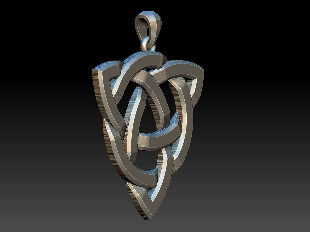 Triquette - Triqueta 3D print model_3