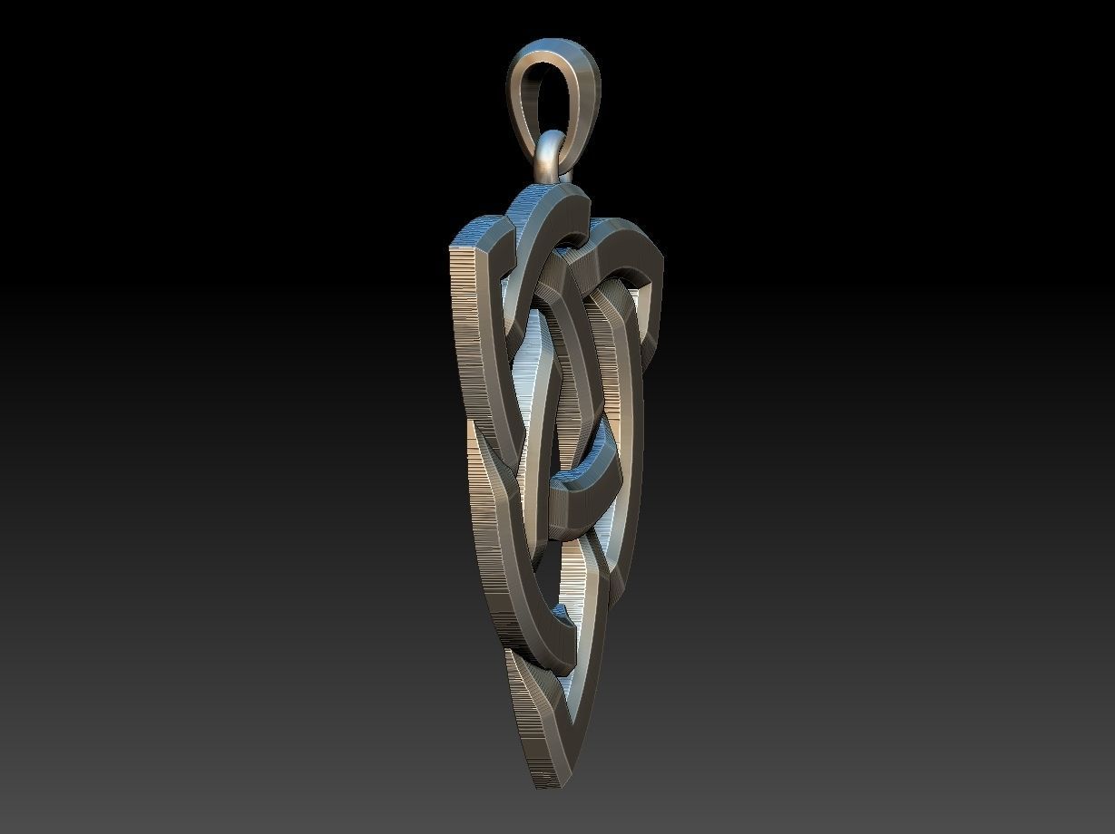 Triquette - Triqueta 3D print model_4