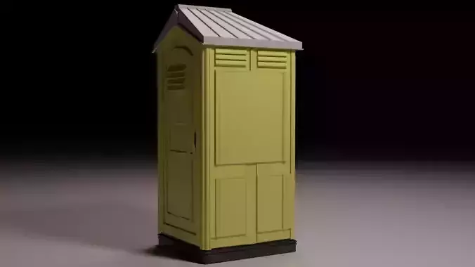 Porta Potty 3D model