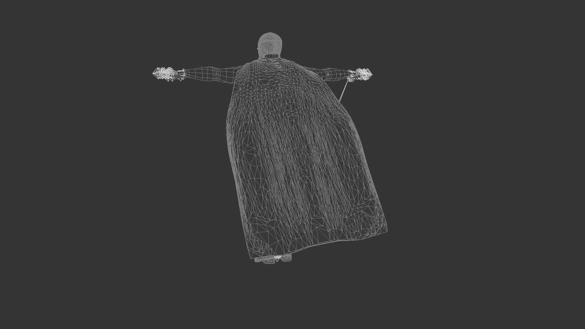 El Santo Low-poly 3D model_7