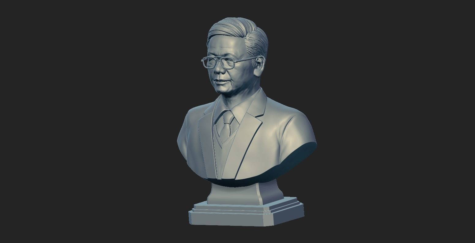 Nguyen Phu Trong  3D print model_4