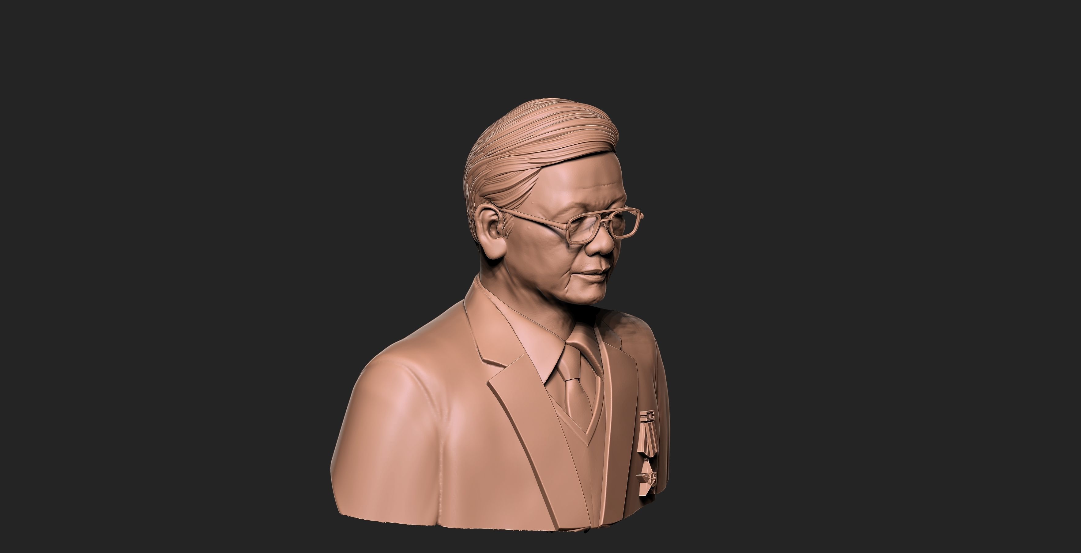 Nguyen Phu Trong  3D print model_2