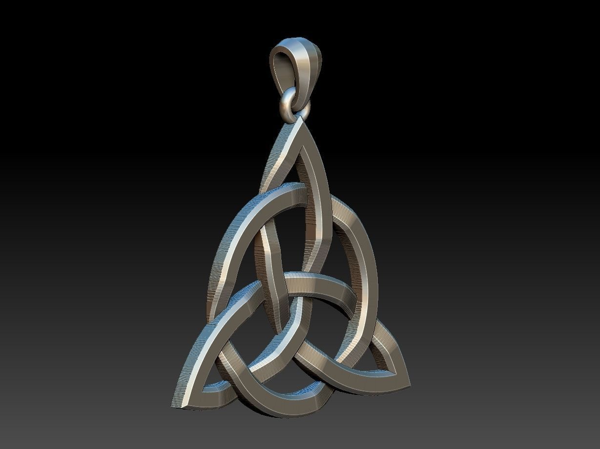 Triquette - Triqueta 02 3D print model_3