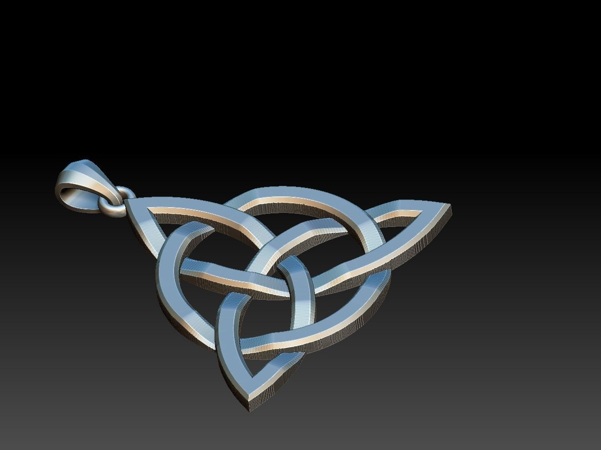 Triquette - Triqueta 02 3D print model_12