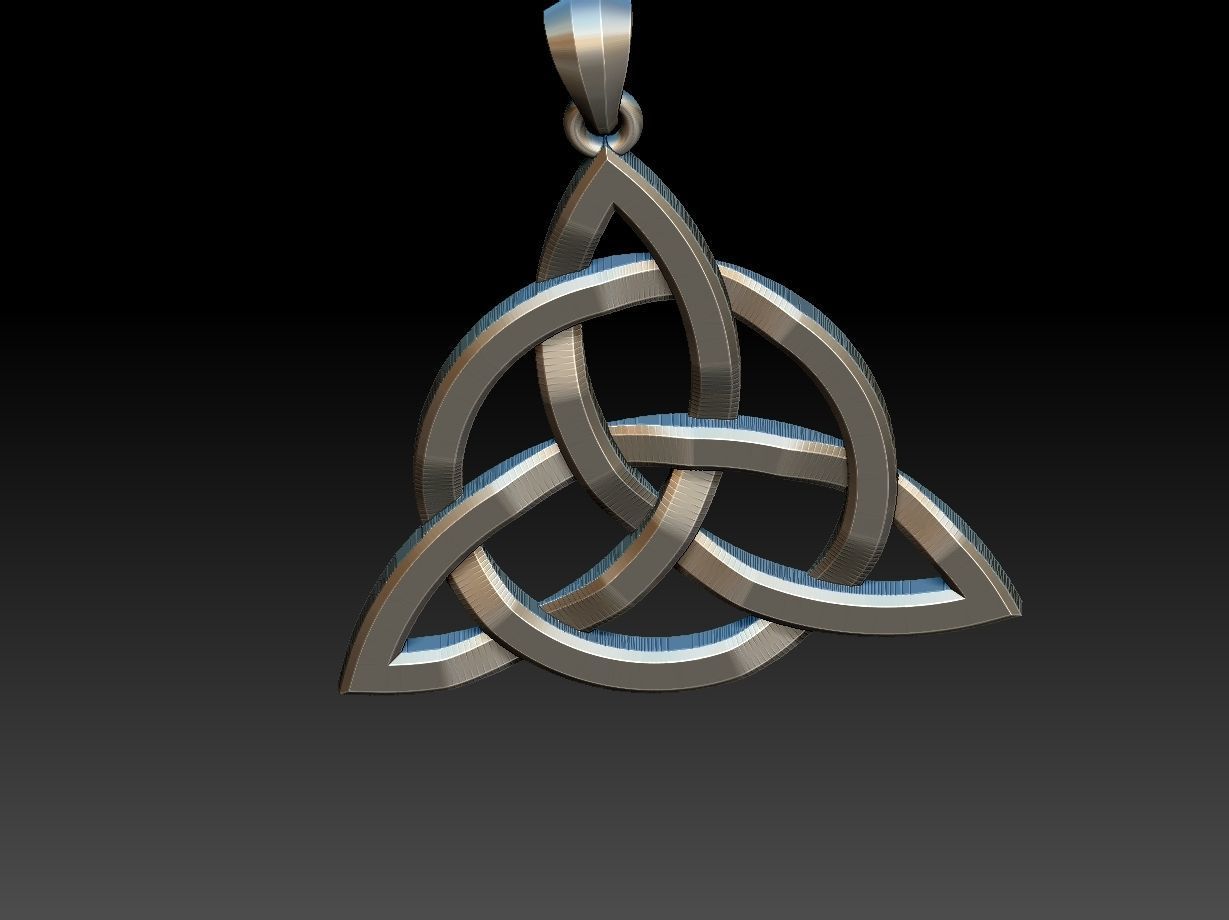 Triquette - Triqueta 02 3D print model_18