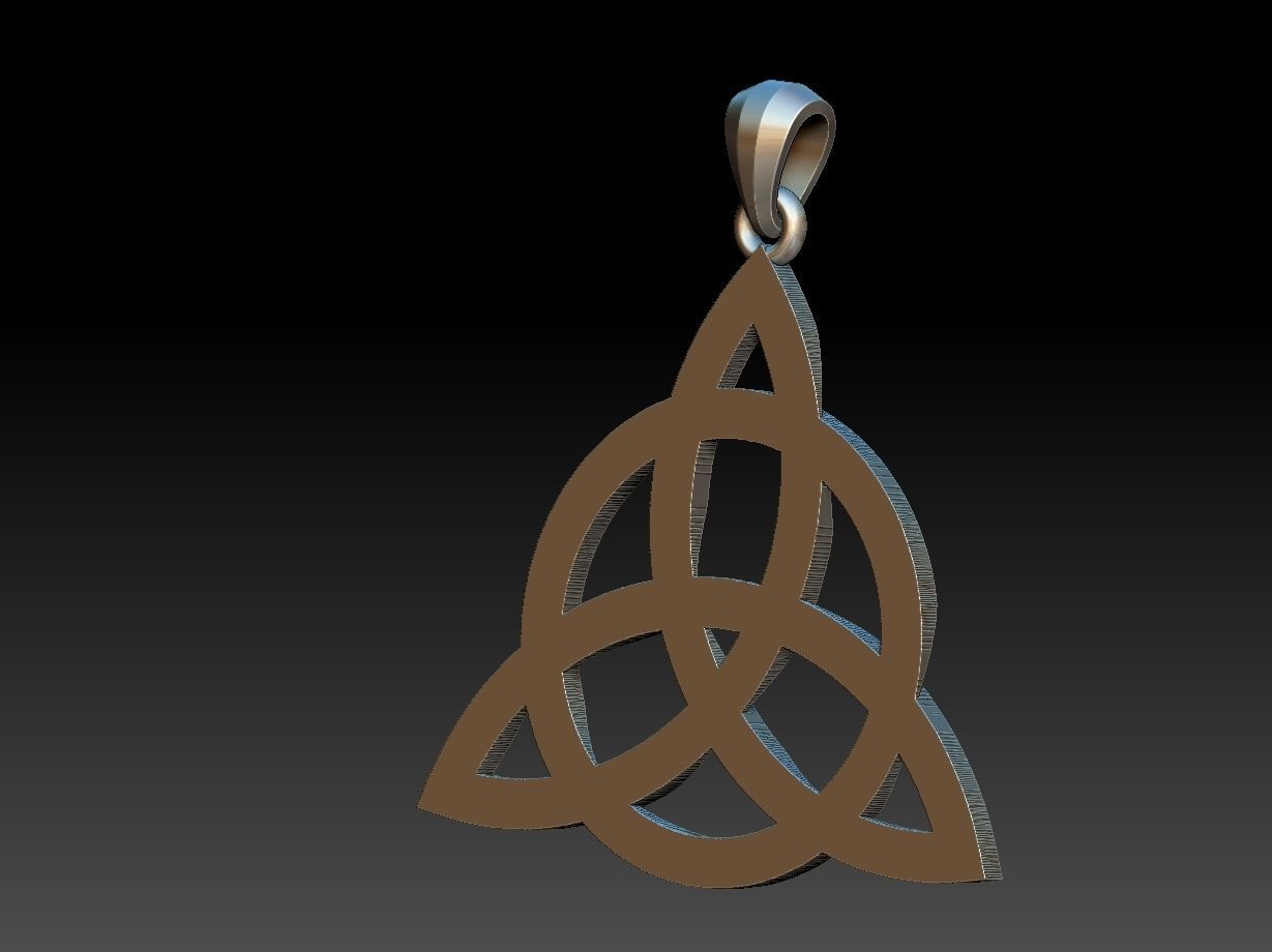 Triquette - Triqueta 02 3D print model_7