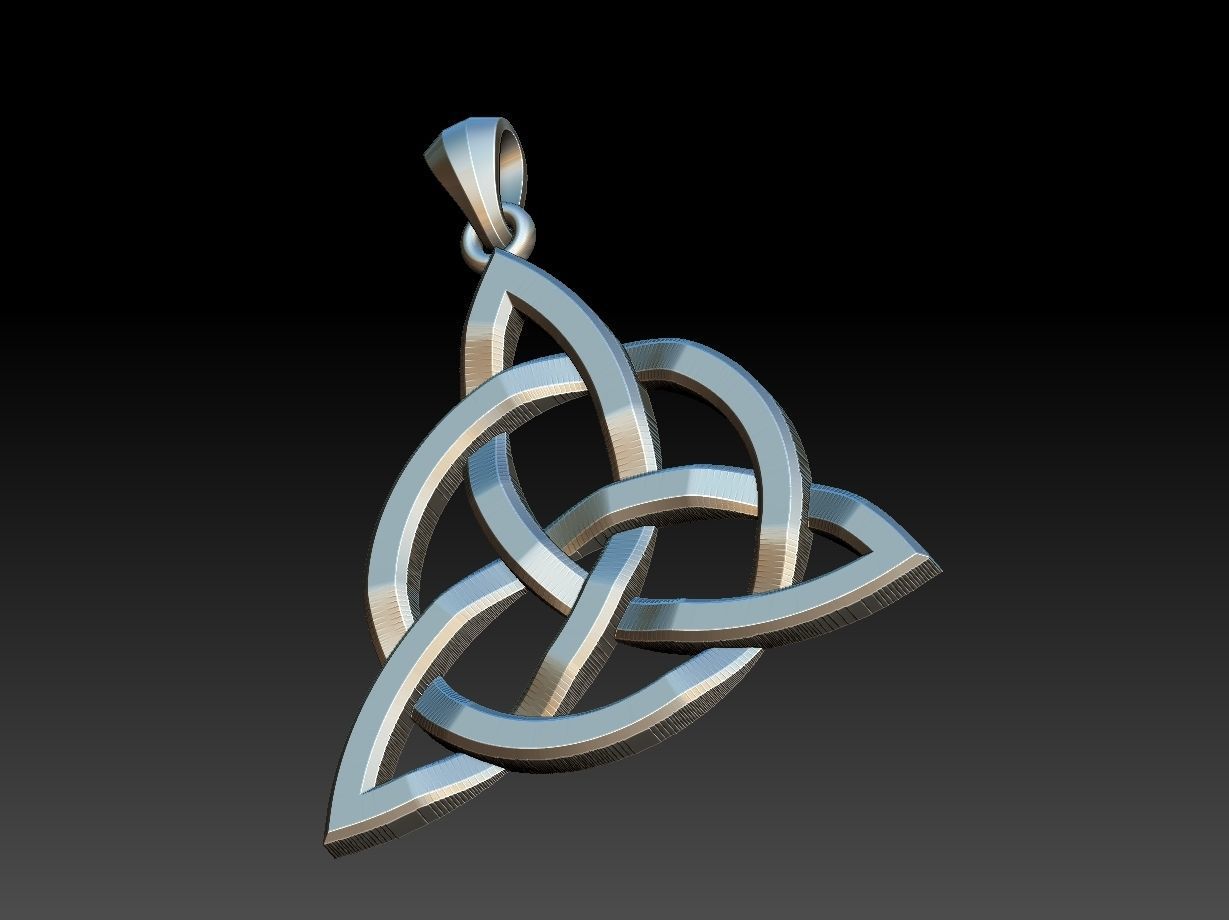 Triquette - Triqueta 02 3D print model_11