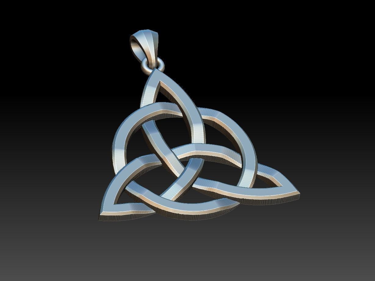 Triquette - Triqueta 02 3D print model_13