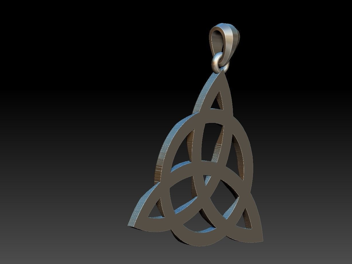 Triquette - Triqueta 02 3D print model_8