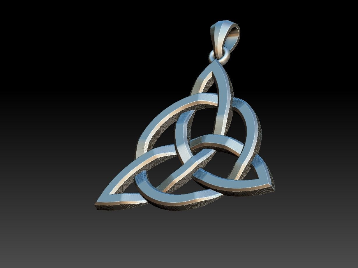 Triquette - Triqueta 02 3D print model_14