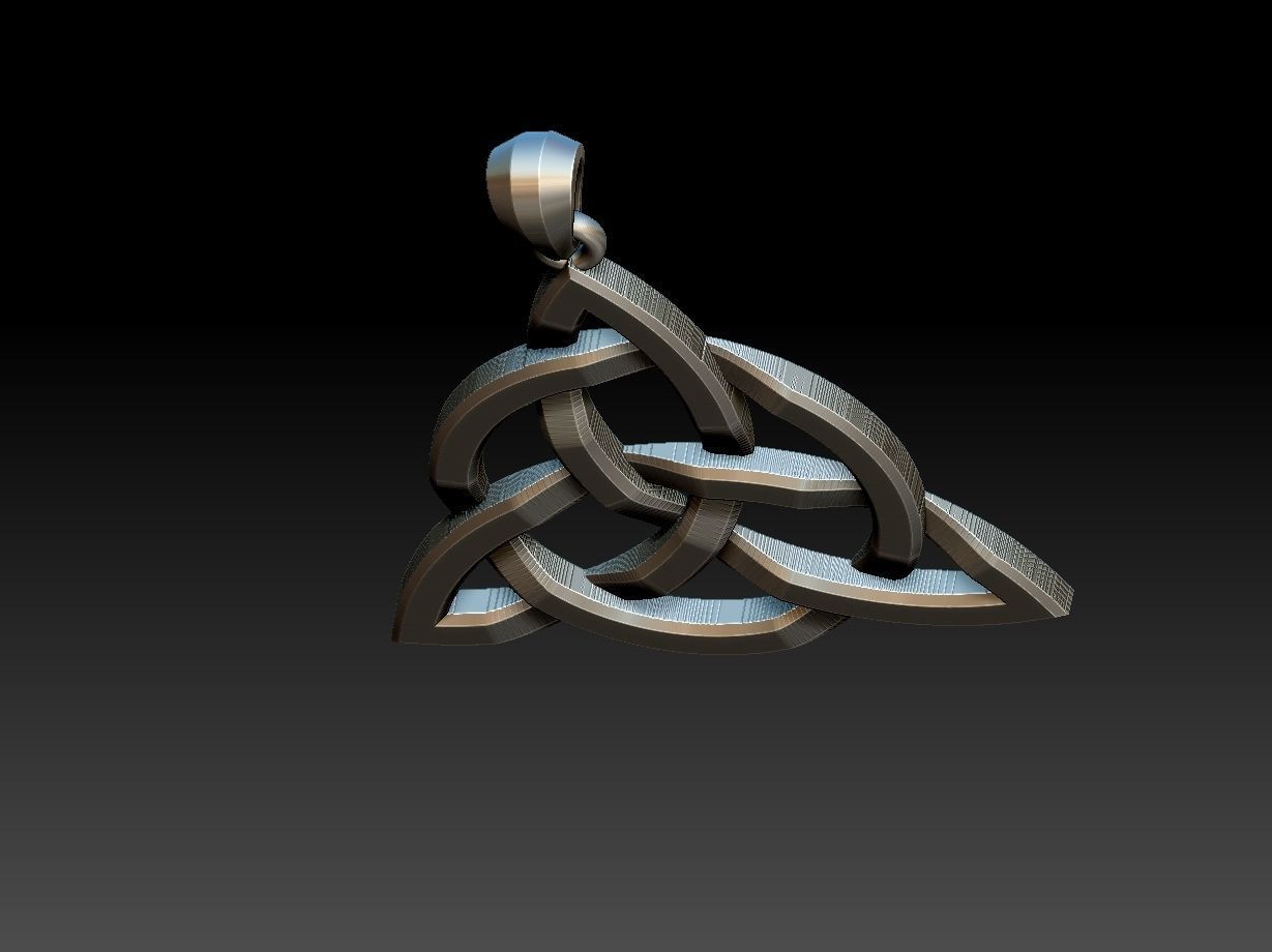 Triquette - Triqueta 02 3D print model_17