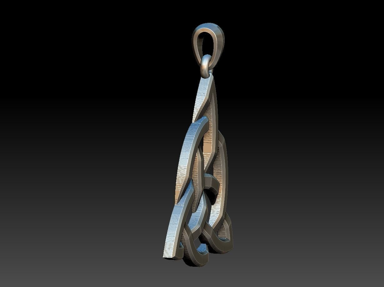 Triquette - Triqueta 02 3D print model_5