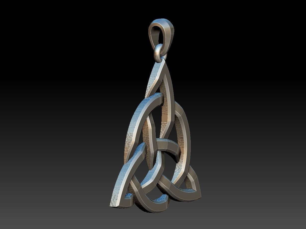 Triquette - Triqueta 02 3D print model_4