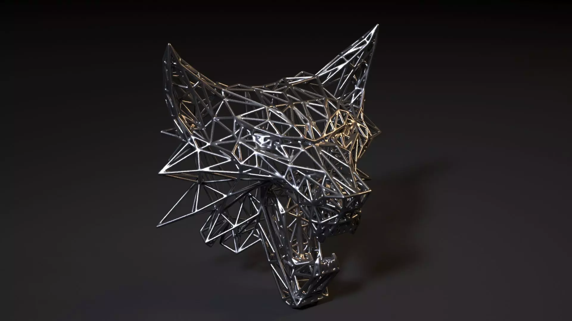 Wolf witcher Free 3D print model