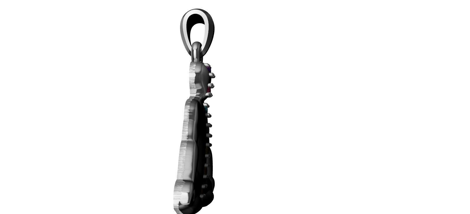 Chakra Meditation 3D print model_6