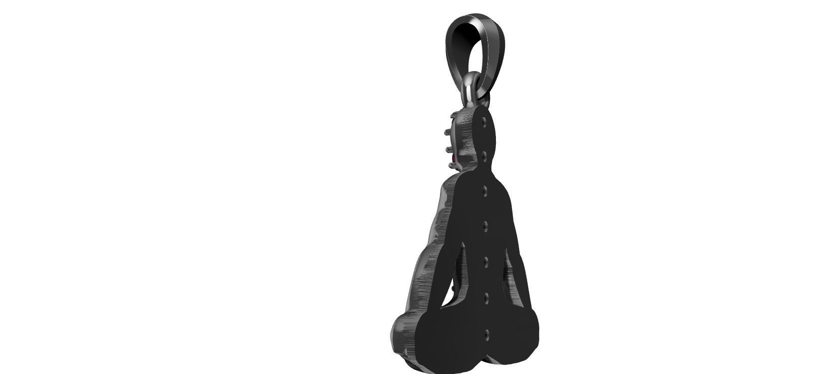 Chakra Meditation 3D print model_13