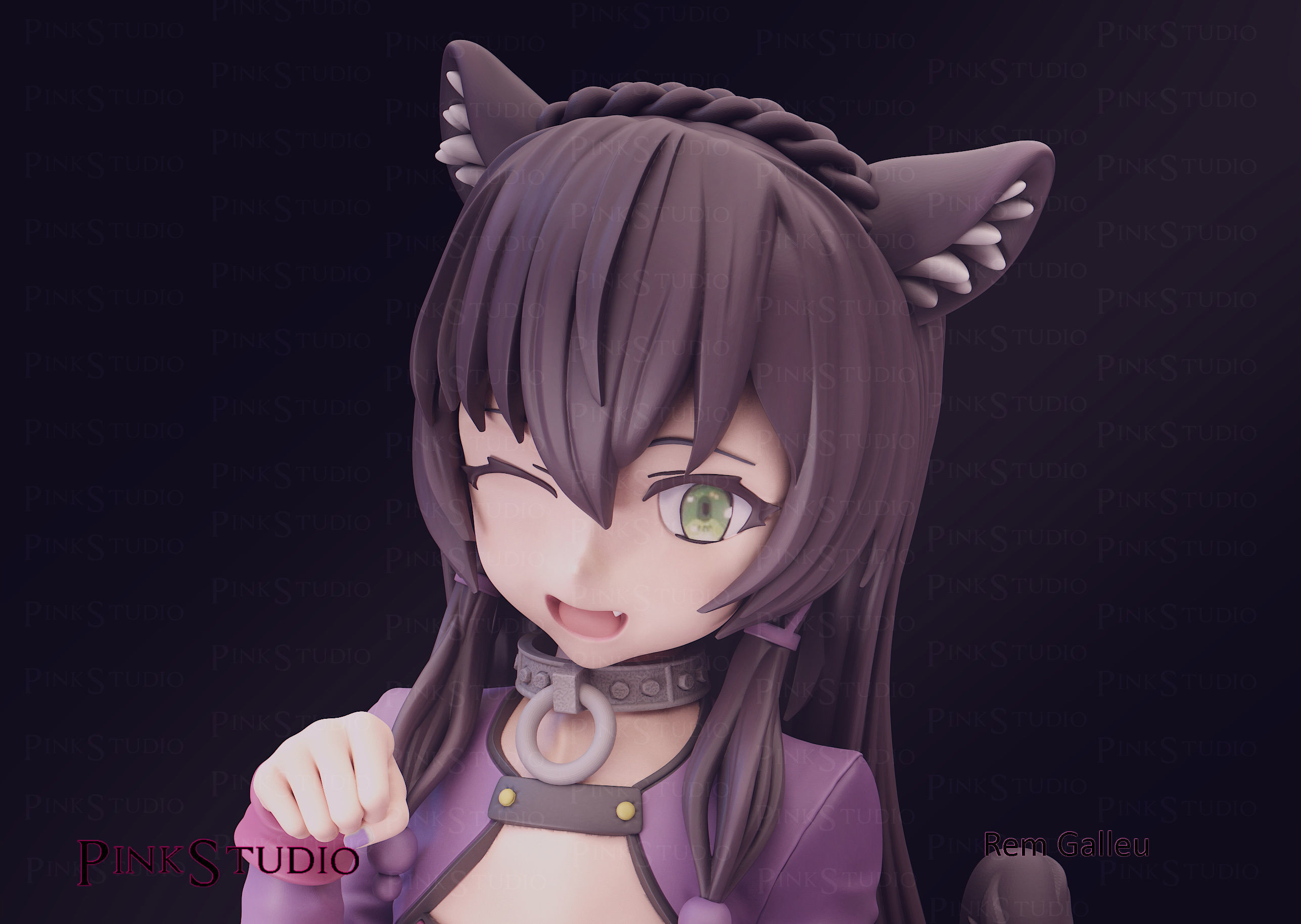 How not to summon a demon lord - Rem Galleu 3D model 3D printable