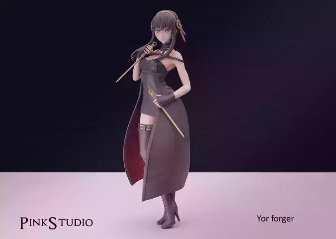 Spy x Family - Yor forger 3D print model