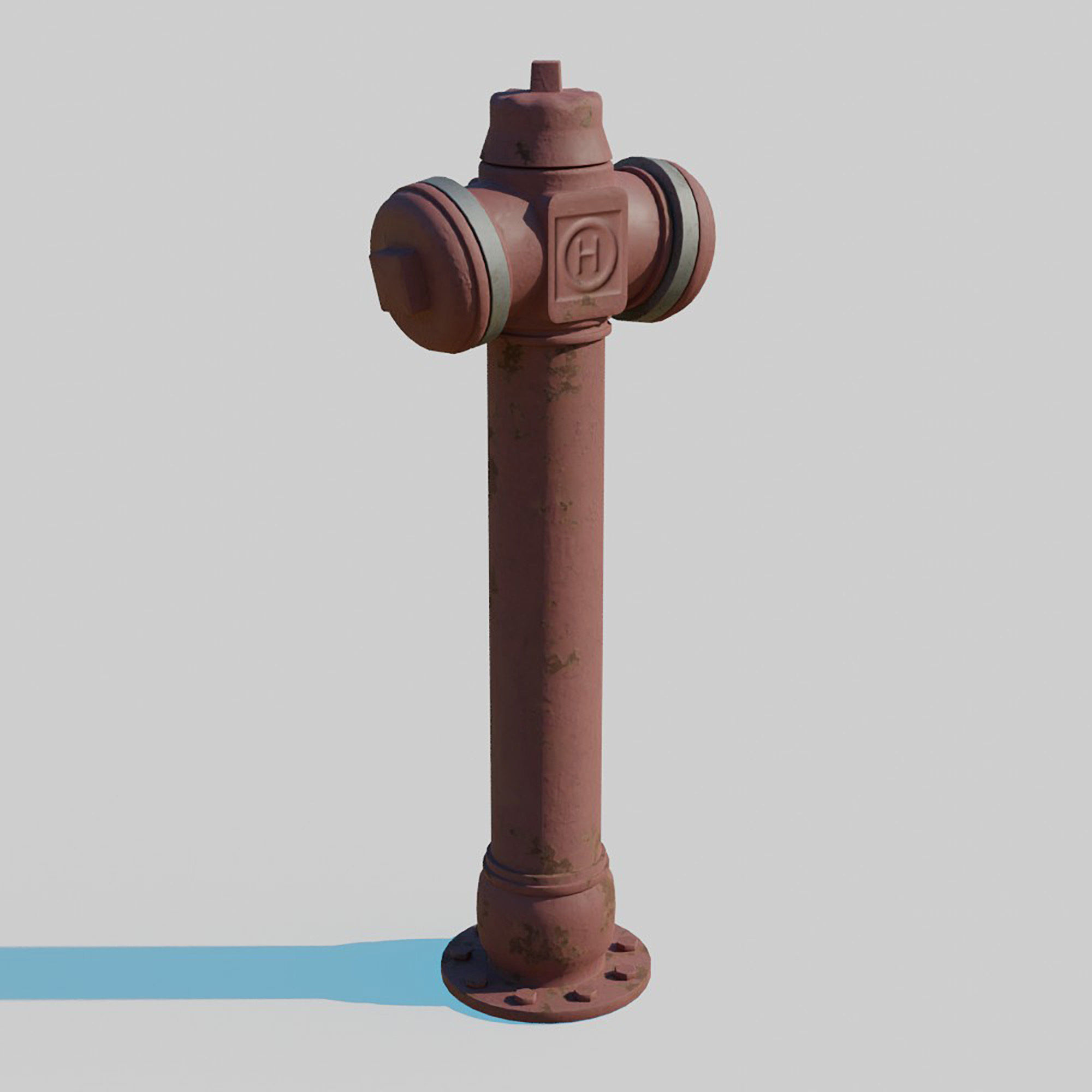 Fire Hydrant 3D model_11
