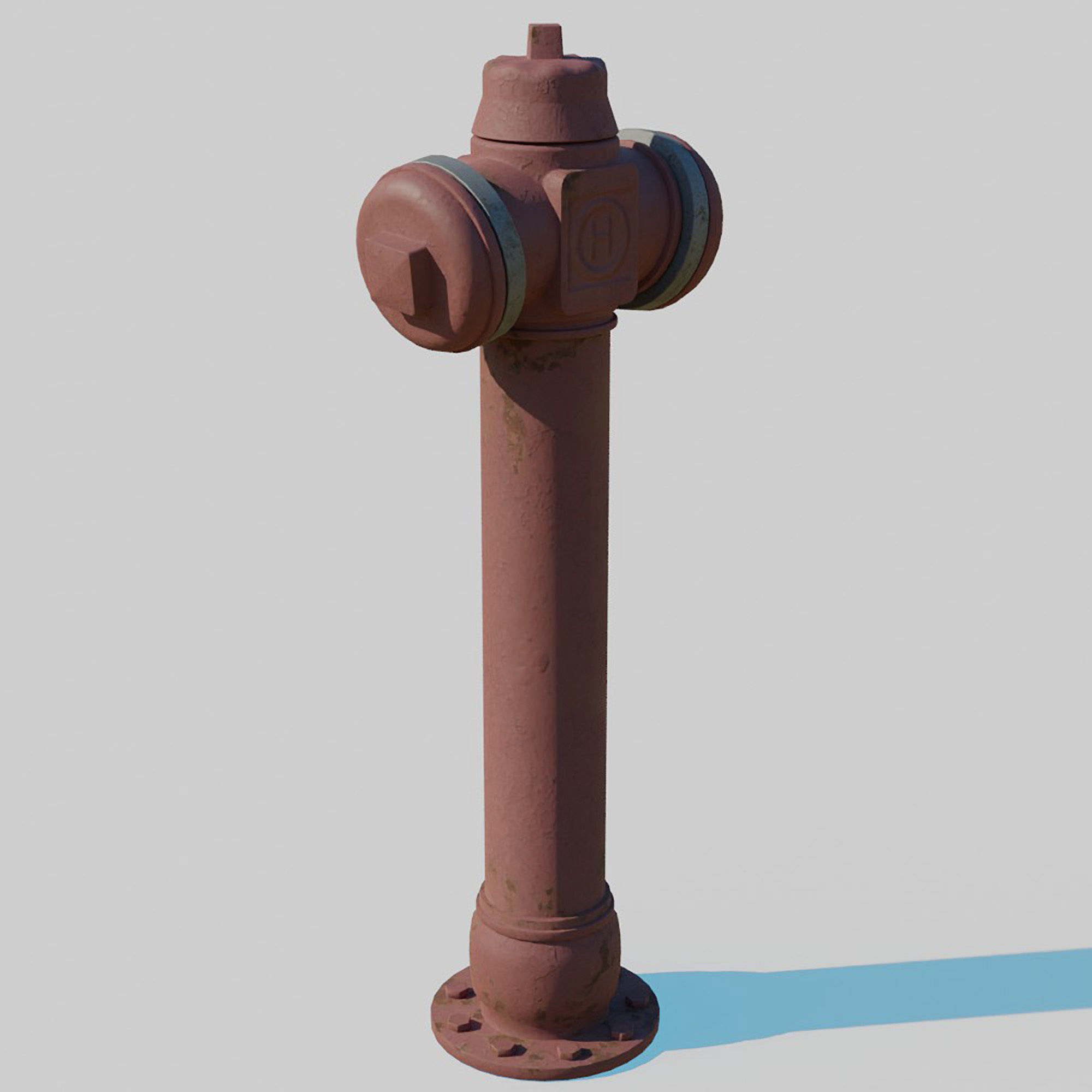 Fire Hydrant 3D model_4