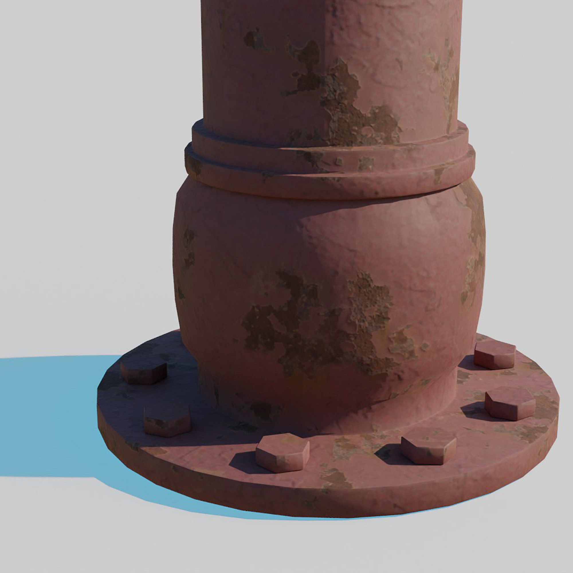 Fire Hydrant 3D model_10