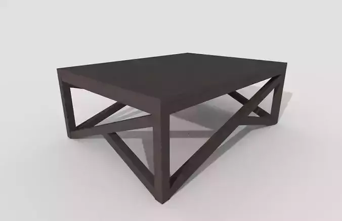 Charcoal Brown Coffee Table