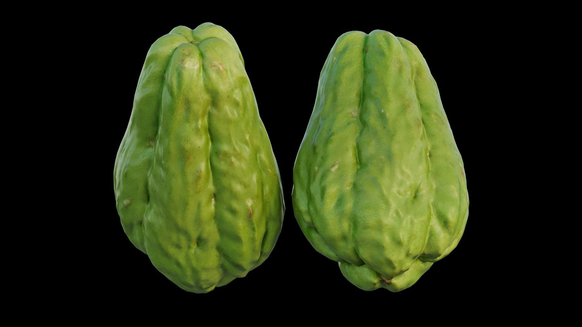 Chayote 04 3D model_15