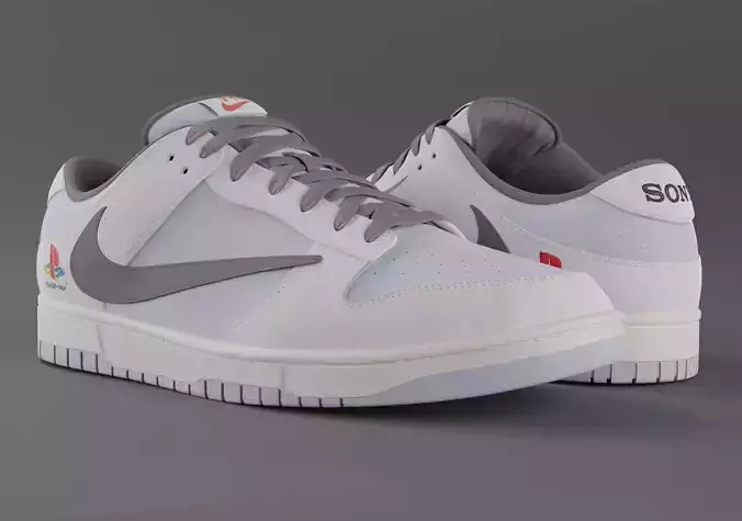 Nike Dunk Low Playstation x Travis Scott