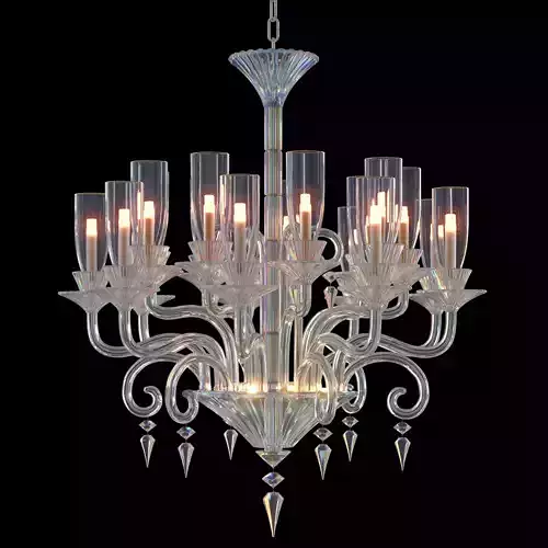  MILLE NUITS CHANDELIER 18L HSH 3D model