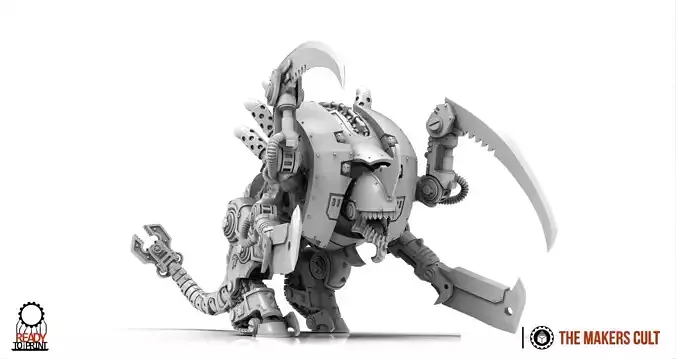 Iron Hive - Iron Flesher - Base set 3D print model