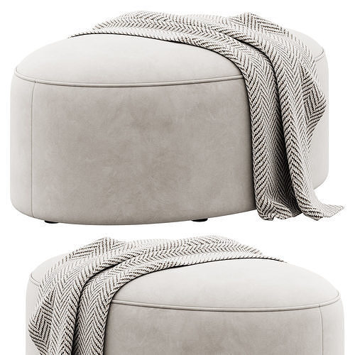 Goa Poufs by ETRO Home Interiors 3D model 2