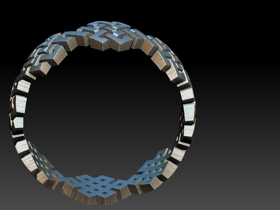 Endless Knot 02 3D print model_16