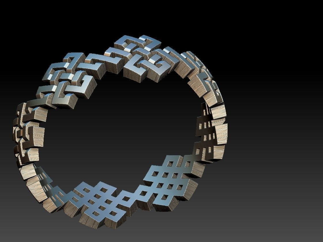 Endless Knot 02 3D print model_15