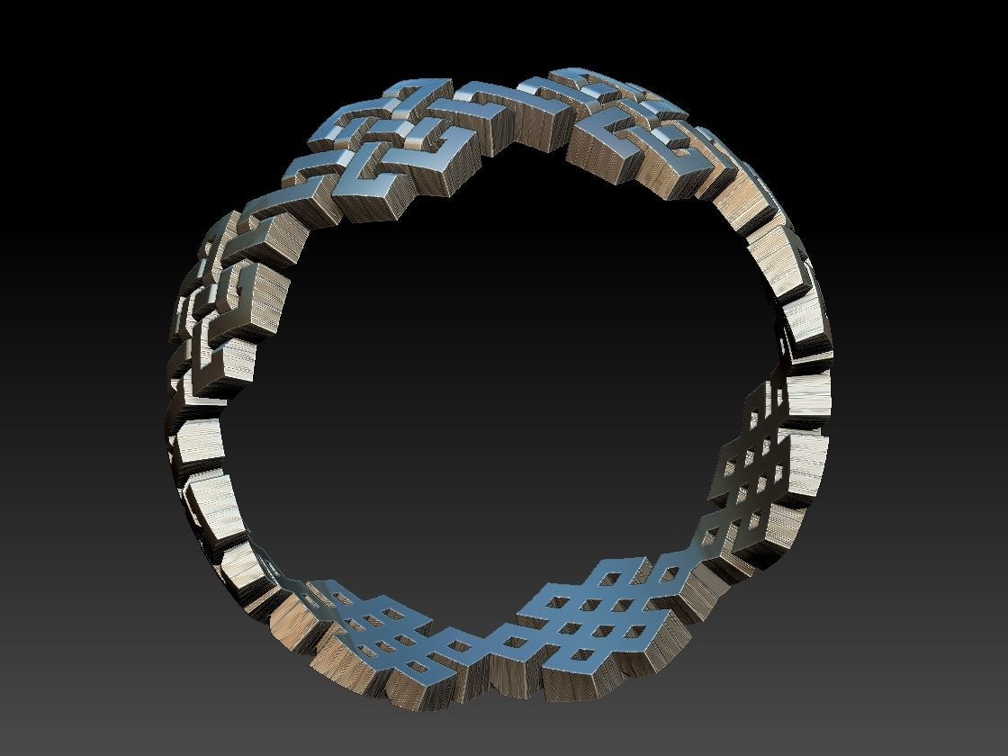 Endless Knot 02 3D print model_6