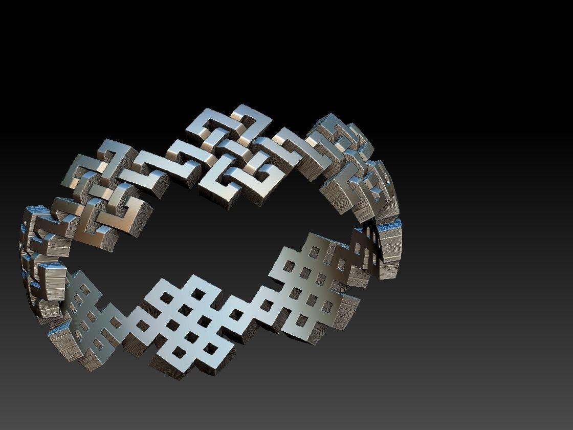 Endless Knot 02 3D print model_14