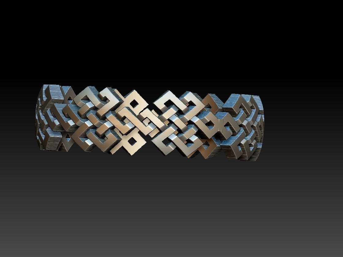 Endless Knot 02 3D print model_12