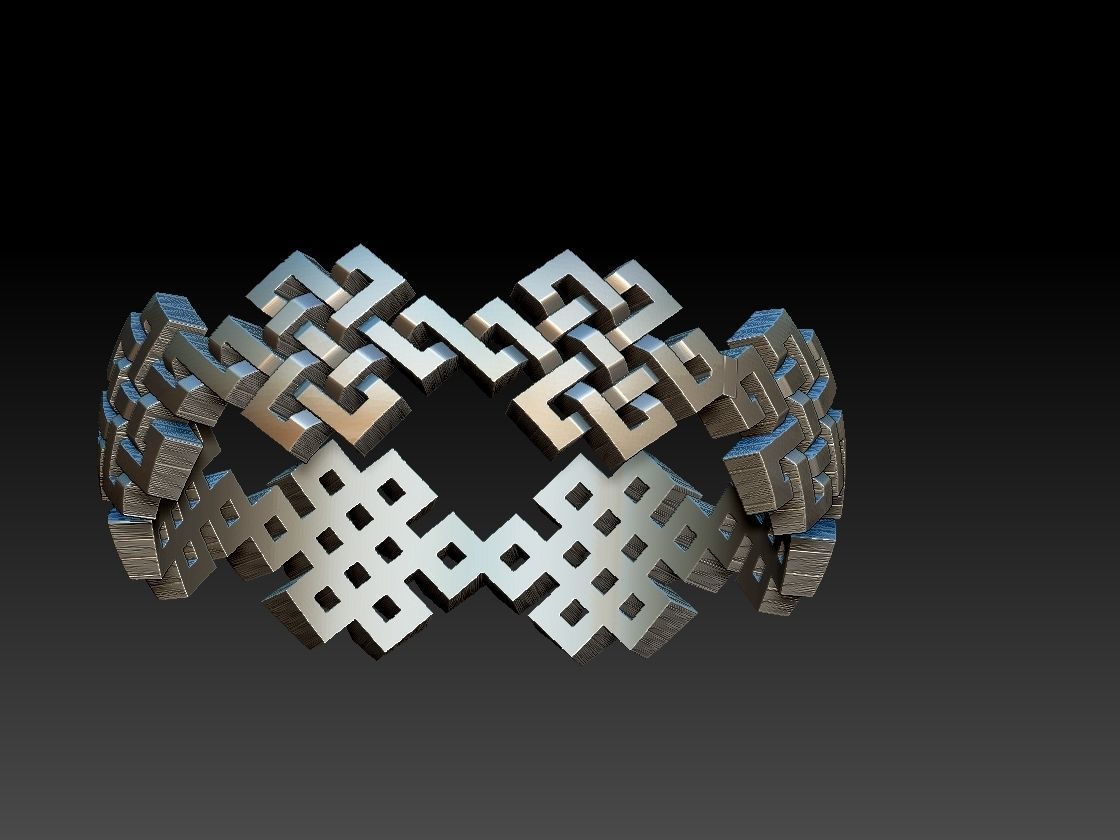 Endless Knot 02 3D print model_13