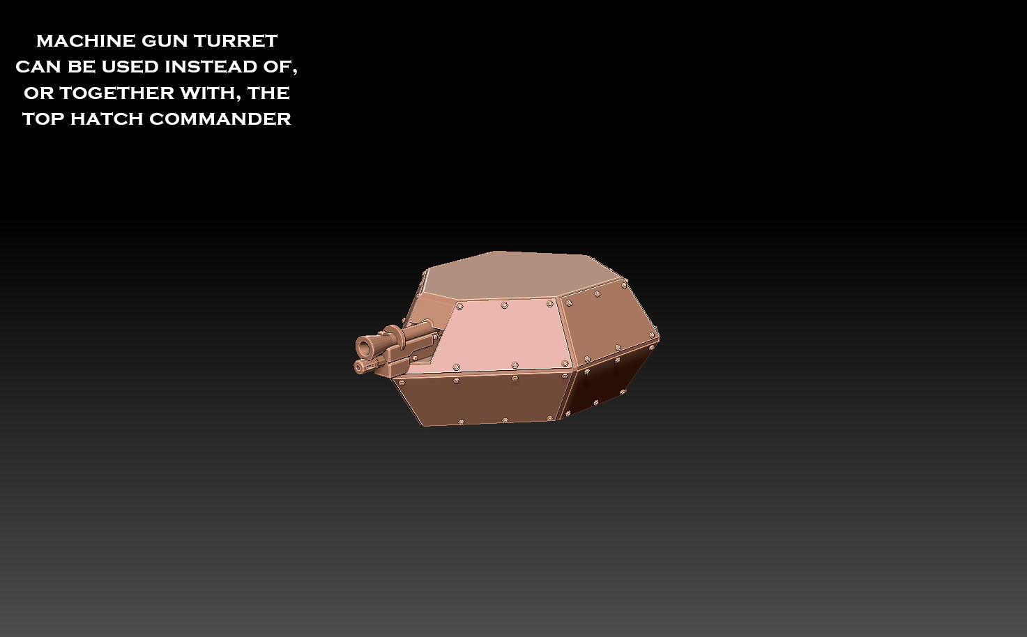 Space Dwarf Rocket APC 3D print model_4