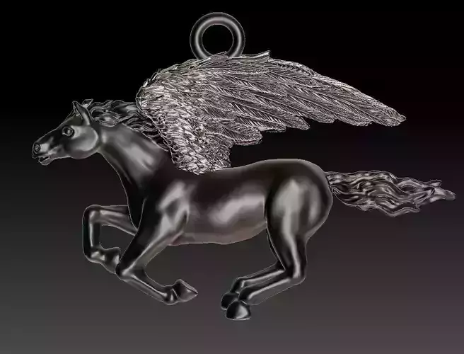 jewelry pendant horse pegasus